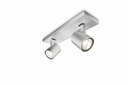Lampa Sufitowa Reflektor Natynkowy 2x GU10 Aluminium Runner Philips