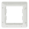 Ramka Pojedyncza Jednokrotna do Włączników Gniazdek Biała SCHNEIDER ASFORA