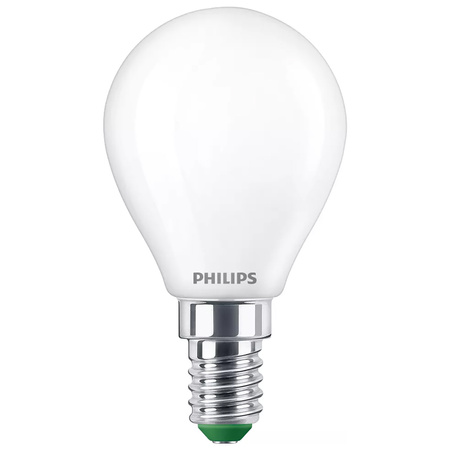 Żarówka LED E14 Kulka P45 2.3W = 40W 485lm 210lm/W 2700K Ciepła 300° KLASA A UltraEfficient Philips