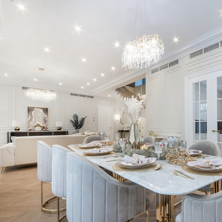 Oprawa Podtynkowa GU10 Halogenowa Wpuszczana Spot Oczko Chrom Okrągła Kobi