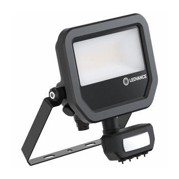 Naświetlacz LED 17W 2200lm 3000K IP65 Czarny Z Czujnikiem Ruchu LEDVANCE Floodlight