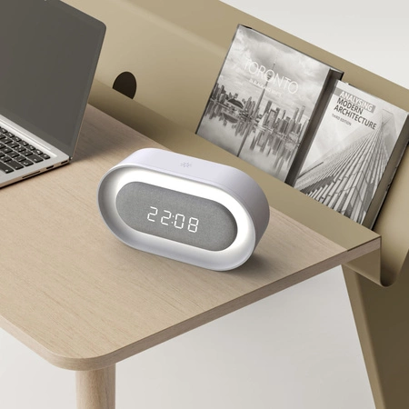 Lampka Dekoracyjna LED 1.3W 55lm 3000K Ciepła Biała Szara Ściemnialna Kaja Sanico Goldlux