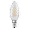 Żarówka LED Świeczka E14 BW40 3,4W = 40W 470lm 4000K Neutralna 300° CRI90 Filament Mleczna Ściemnialna LEDVANCE Superior