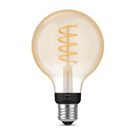 Żarówka LED Globe E27 G95 7W CCT PHILIPS HUE White & Ambiance Filament Bluetooth Zigbee