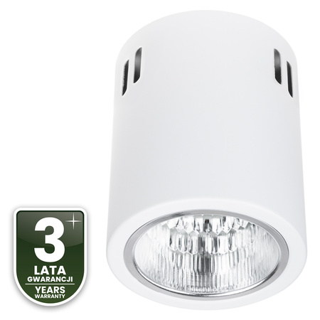 Oprawa Sufitowa Natynkowa Stała Okrągła APUS 10 Spot TUBA Biała E27