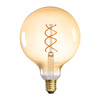 Żarówka LED E27 Edison G125 4W 250lm 1800K Ciepła Bursztynowa XLED Filament Kanlux
