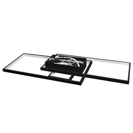 Lampa Sufitowa Żyrandol LED 90W CCT GALAXIS VELA Czarny + Pilot Sterujący