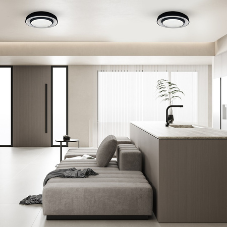 Plafon LED Lampa Sufitowa Natynkowa NAOMI SMART Ø380 mm 24W LED RGB Milagro