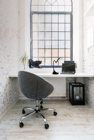 Lampka biurkowa nocna LED Franco czarna 6,5W 390lm 3000k ciepła Kanlux