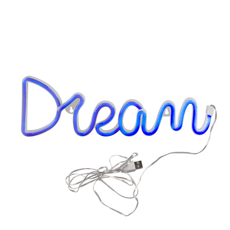 Lampka Dekoracyjna LED Bateryjna 3W Biała Neon Sanico Goldlux