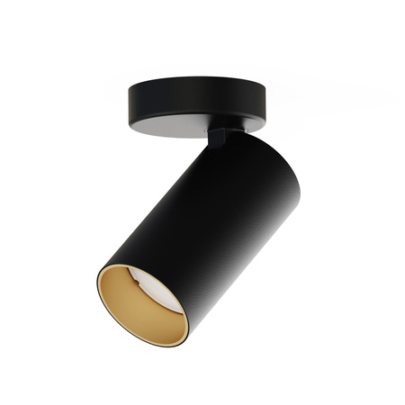 Lampa Sufitowa Oprawa Natynkowa Reflektor Punktowa SPOT GU10 Czarna Nowoczesna MONO 7763 Nowodvorski