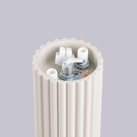 Lampa Łazienkowa Oprawa Natynkowa Sufitowa G9 Okrągła Beżowa Nowoczesna Matowa IP44 Halo Sollux