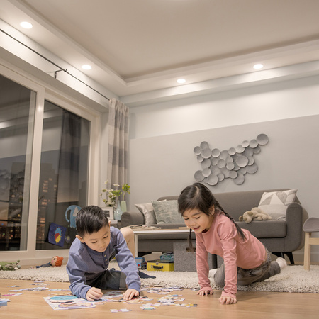 Zestaw x3 Panel LED Oprawa Podtynkowa Wpuszczana MESON 5.5W 4000K PHILIPS