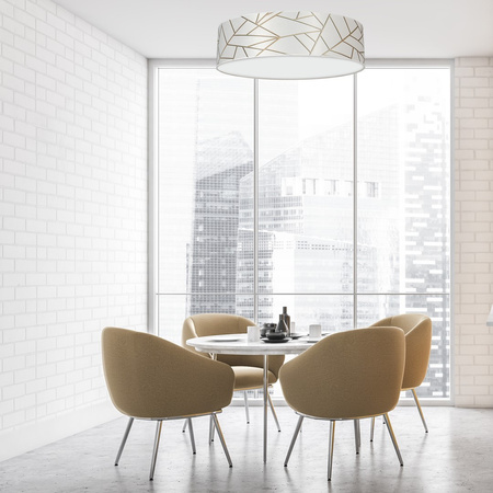 Plafon LED Lampa Sufitowa ZIGGY Biała Złota 3xE27 Ø50cm Milagro