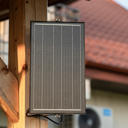 Naświetlacz Solarny LED Halogen 200W Lampa Ogrodowa 4000K IP65 Czujnik Ruchu PIR + Pilot FULGOR LUMILED