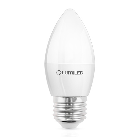 Żarówka LED E27 Świeczka B35 8W = 60W 880lm 3000K Ciepła 180° LUMILED