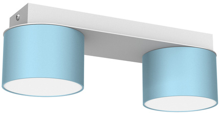 Lampa Sufitowa DIXIE Niebieska Biała 2xGX53 Milagro