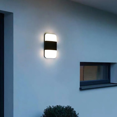 Lampa Ogrodowa Kinkiet Elewacyjny LED 2x7W 4000K IP54 CARINA