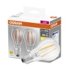2x Żarówka LED A60 E27 6.5W = 60W 806lm 2700K Ciepła 300° BASE Osram
