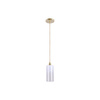Lampa Wisząca Sufitowa Zwis E27 Złoty Nowoczesny Panthea Rabalux
