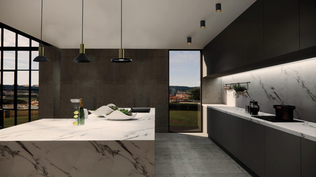 Lampa Sufitowa Wisząca GU10 Czarna Nowoczesna HERMANOS B 8100 Nowodvorski