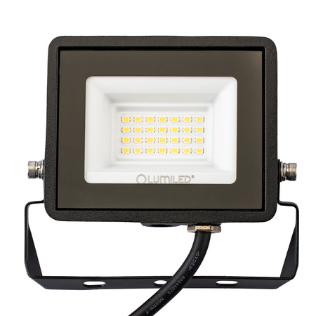 Naświetlacz LED ZUNA2 20W 1800lm 6500K IP65 Czarny LUMILED