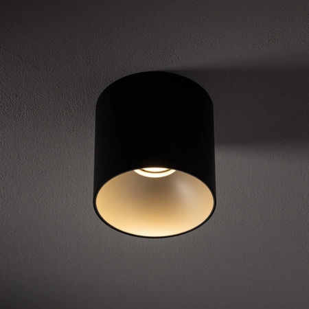 Oprawa Natynkowa Sufitowa GU10 SPOT TUBA Czarna EYE TONE 8932 Nowodvorski