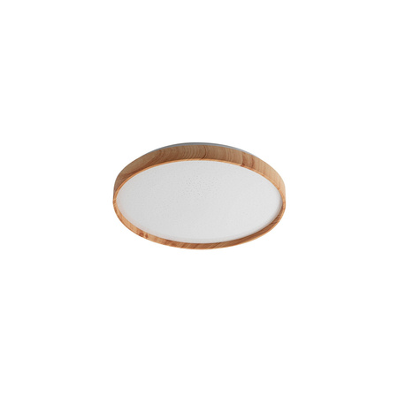 Plafon LED Lampa Sufitowa Oprawa Ścienna Natynkowa 24W 3000K Brązowy Skandynawski Leana2 Rabalux