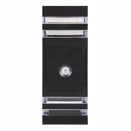 Kinkiet Ogrodowy Elewacyjny Podwójny INEZ DUO LED 2xGU10 ALUMINIUM Czarna IP54