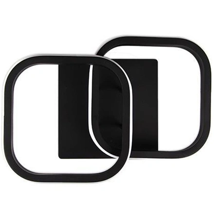 Lampa Sufitowa Żyrandol LED 16W NEBULA GEMINI Czarny