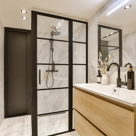 Oprawa Podtynkowa GU10 Halogenowa Wpuszczana Spot Oczko Czarna Okrągła Kobi