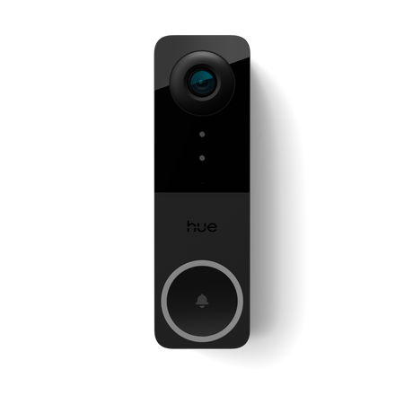 Inteligentny Wideodomofon Dzwonek do Drzwi z Kamerą 2K QHD 1440p CMOS Czarna SMART Zigbee WiFi Doorbell Secure Philips HUE