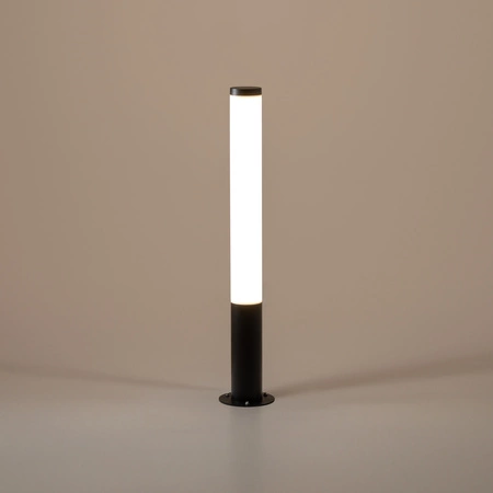 Lampa Ogrodowa Oprawa Zewnętrzna Stojąca Słupek LED 30W 2500lm 3000K Ciepła Czarna Wodoodporna IP54 MIA LED M 11374 Nowodvorski