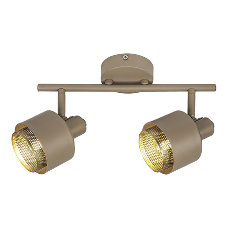 Lampa Sufitowa Punktowa Reflektor Spot 2x E14 Brązowy Nowoczesny Fedora 3548 Rabalux