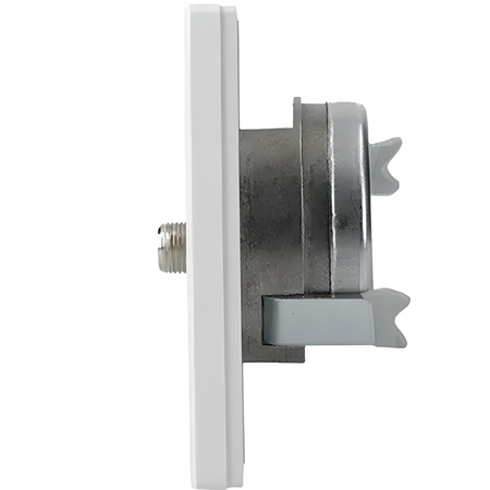 Gniazdo Antenowe TV-SAT Satelitarne Końcowe Białe