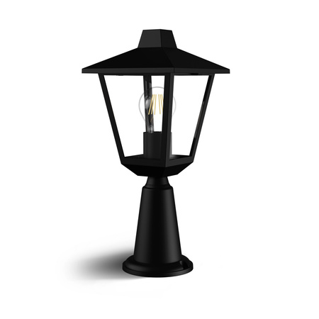 Lampa Ogrodowa Zewnętrzna SŁUPEK 38.5cm LATARNIA E27 IP44 Kinno Philips