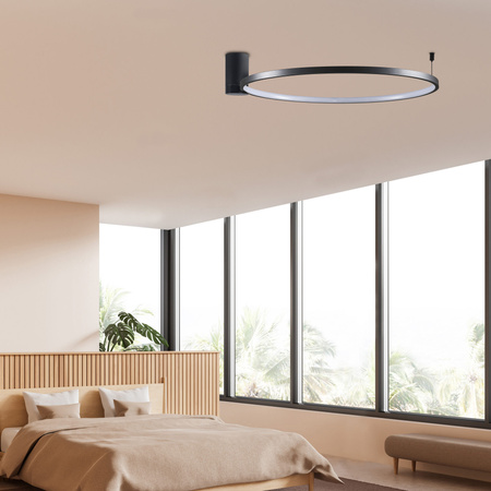 Lampa Sufitowa LED 20W 2600lm 4000K Neutralna Czarna NOEMI Sanico Goldlux