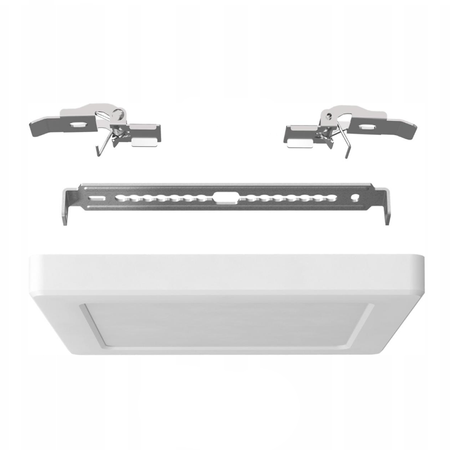 Plafon LED Lampa Sufitowa 24W 2500lm CCT 140° Kwadratowa Natynkowa Biała Videx