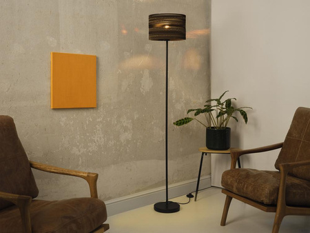 Lampa Stojąca Podłogowa Oprawa Oświetleniowa Dekoracyjna Tekturowa E27 Brązowa LEDVANCE