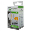 Żarówka LED Kulka P45 E14 2W 240lm 2700K Ciepła FILAMENT Ecolight