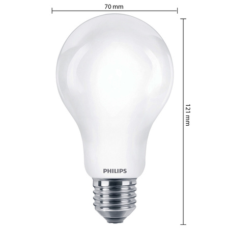 Żarówka LED E27 A67 17.5W = 150W 2452lm 4000K Neutralna FILAMENT LED Classic Philips