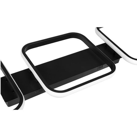 Lampa Sufitowa Żyrandol LED 33W NEBULA CANIS Czarny