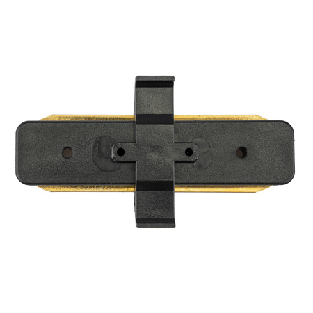 Łącznik Prosty Czarny do Listew Szynowych Jednofazowych Szynoprzewodów LUMILED