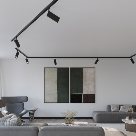 Reflektor szynowy 3 – fazowy REO biały LED 3000K 30W 2700lm