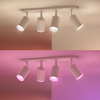 Philips HUE White and Color Ambiance Lampa Fugato 4x4.2W Bluetooth Zigbee 