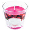 Świeca zapachowa dekoracyjna w szkle Wiśnia