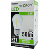 Żarówka LED Edison S14 E27 0.3W 50lm 2700K Ciepła 3V FILAMENT Ecolight