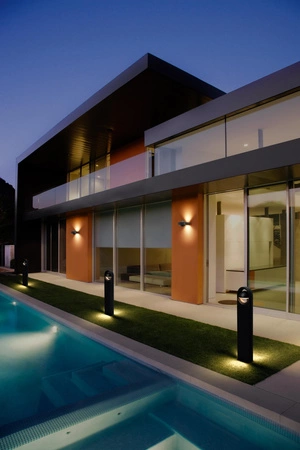 Słupek Ogrodowy Lampa Oprawa Stojąca LED 6.7W IP44 SMART+ WiFi CCT Ściemnialna 70cm Czarna Round Pathway LEDVANCE