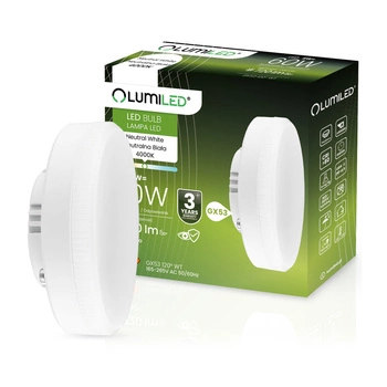 Żarówka LED GX53 8W = 60W 720lm 4000K Neutralna 120° LUMILED