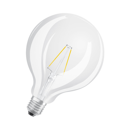 Żarówka LED G125 Kula E27 2.5W = 25W 250lm 2700K Ciepła 300° Retrofit Filament CLASSIC Osram